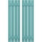 Ekena Millwork Americraft 4-Board, 2 Batten Exterior Real Wood Spaced Board-n-Batten Shutters, ARW101SB415X48PTH, PR ARW101SB415X48PTH - alternate 1